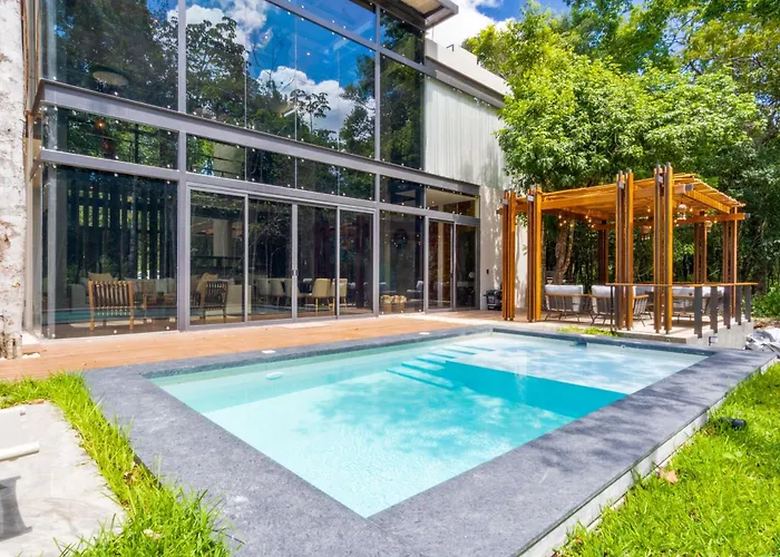 Luxury Jungle Retreat - 4 Bedroom With Private Pool And Cenote - Fits 14 Casa de férias *