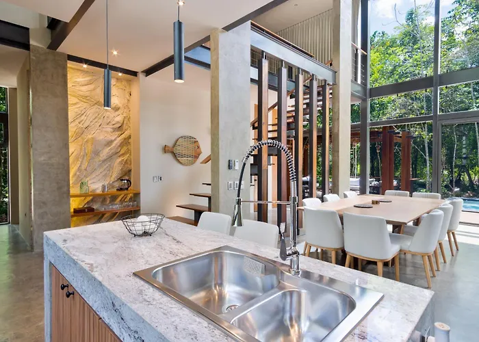Luxury Jungle Retreat - 4 Bedroom With Private Pool And Cenote - Fits 14 Casa de férias *
