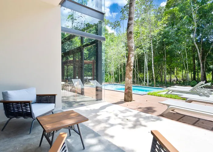 Luxury Jungle Retreat - 4 Bedroom With Private Pool And Cenote - Fits 14 * Puerto Morelos