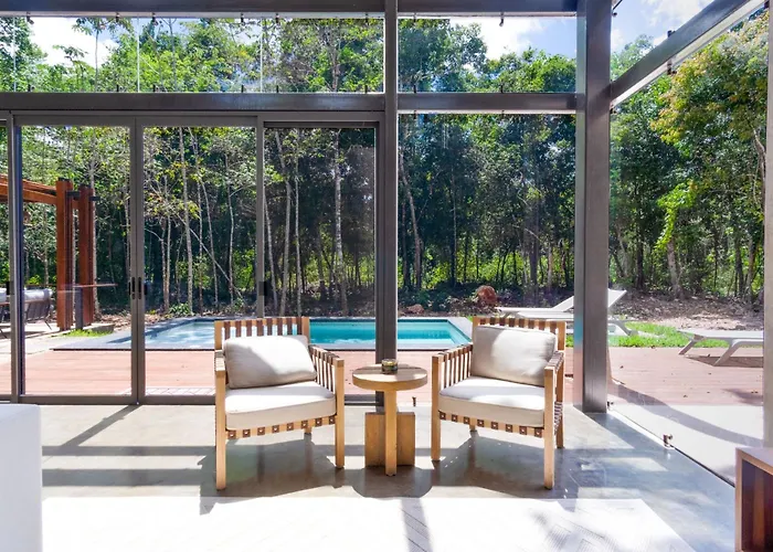 Casa de férias Luxury Jungle Retreat - 4 Bedroom With Private Pool And Cenote - Fits 14 Puerto Morelos