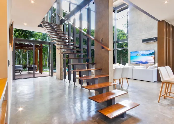 Casa de férias Luxury Jungle Retreat - 4 Bedroom With Private Pool And Cenote - Fits 14 *