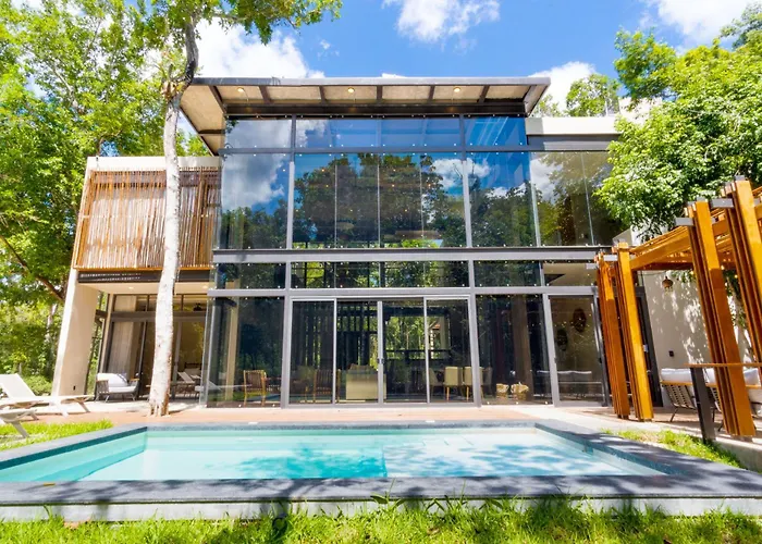 Luxury Jungle Retreat - 4 Bedroom With Private Pool And Cenote - Fits 14 Casa de férias