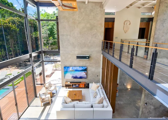 Luxury Jungle Retreat - 4 Bedroom With Private Pool And Cenote - Fits 14 Puerto Morelos