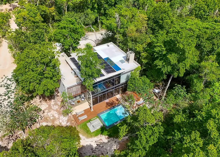 Luxury Jungle Retreat - 4 Bedroom With Private Pool And Cenote - Fits 14