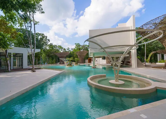 Luxury Jungle Retreat - 4 Bedroom With Private Pool And Cenote - Fits 14 Casa de férias *